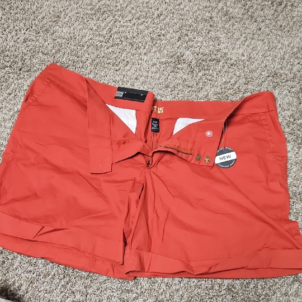 Rust Orange Women's Shorts